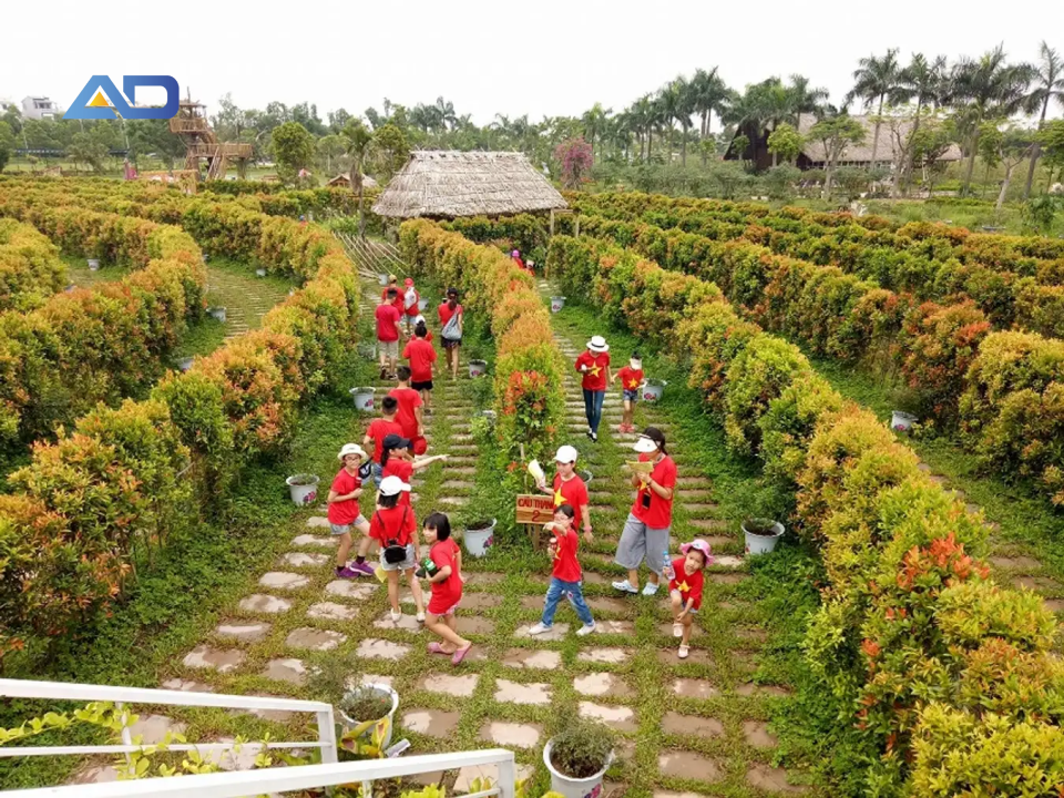 Khu du lịch sinh thái gần Hà Nội Rose Park Đầm Trành 